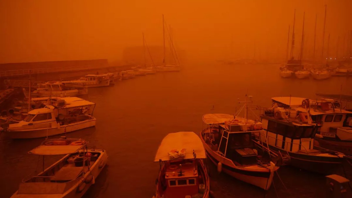 Afrika çöl tozu Türkiye’ye geliyor: Kızıl alarm