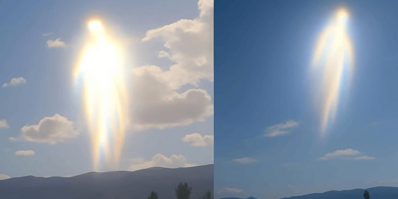 Denizli depremi sonrasında sıra dışı ışık huzmesi: Yunanistan'dan görüldü