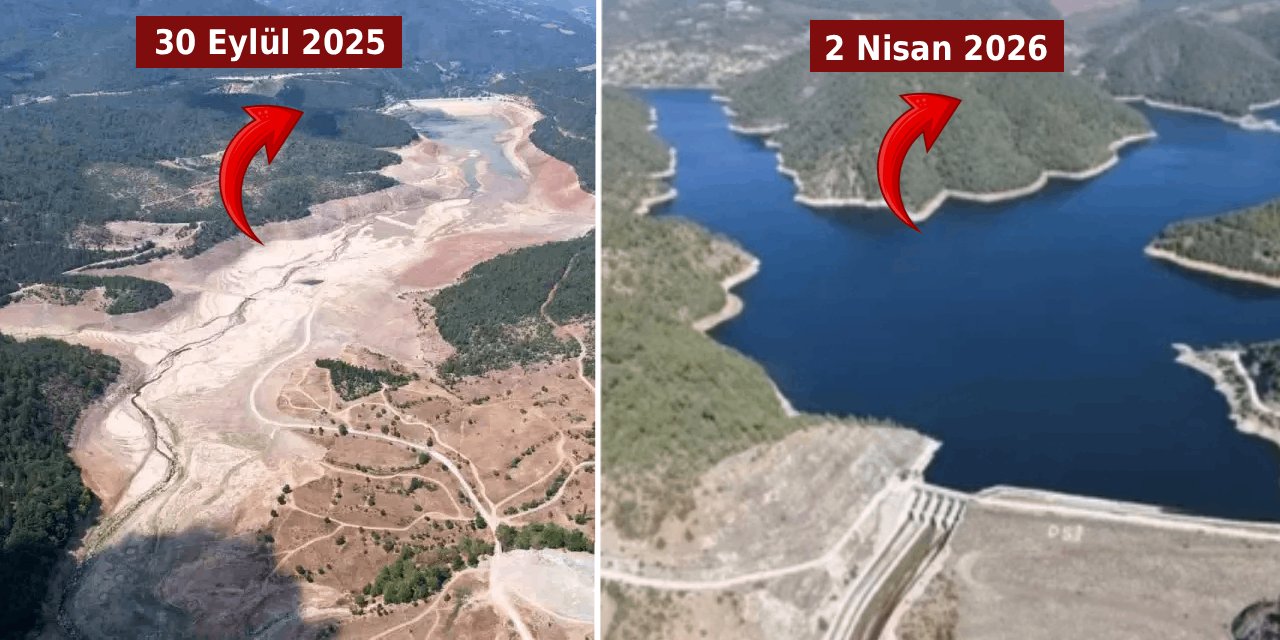 Geçen yıl tamamen kuruyan baraj 4 günlük yağmurla yüzde 100 doldu: Şehir artık su tüketimi için gün saymayacak