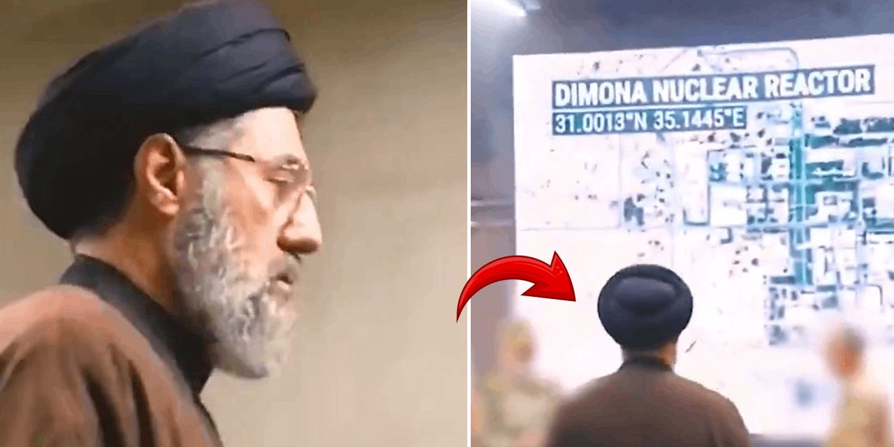 İran'ın yeni lideri Mücteba Hamaney’in ilk görüntüleri ortaya çıktı: Dimona Nükleer haritası detayı dikkat çekti