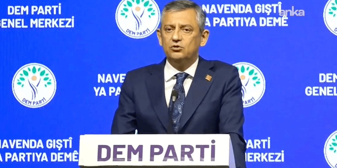 Özgür Özel’den ara seçim çıkışı: Anayasa gereği yapılmalı