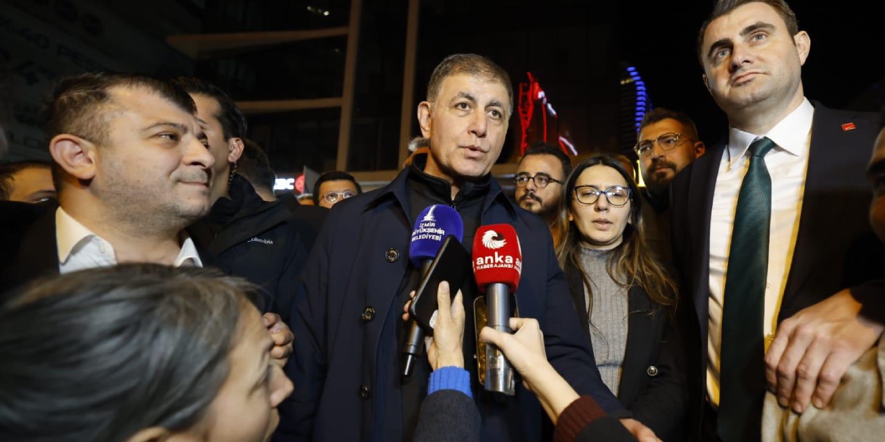 İzmir Büyükşehir Başkanı Tugay, Ömer Eşki’yi adliye sürecinde yalnız bırakmadı