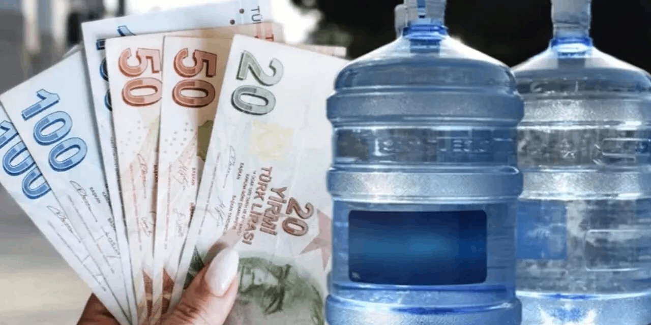 Suya dev zam: Damacana 280 TL'ye dayandı