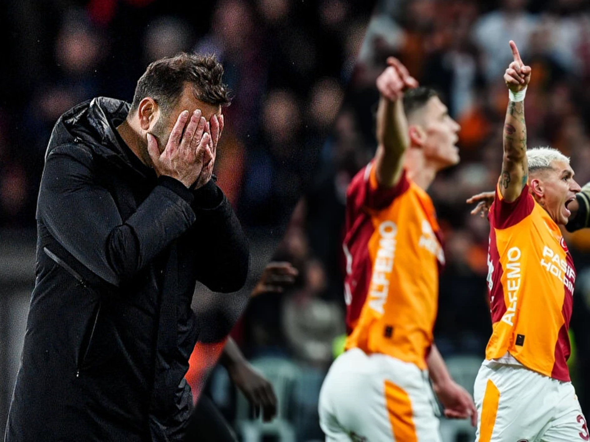 Galatasaray'a şampiyonluk yolunda ağır darbe