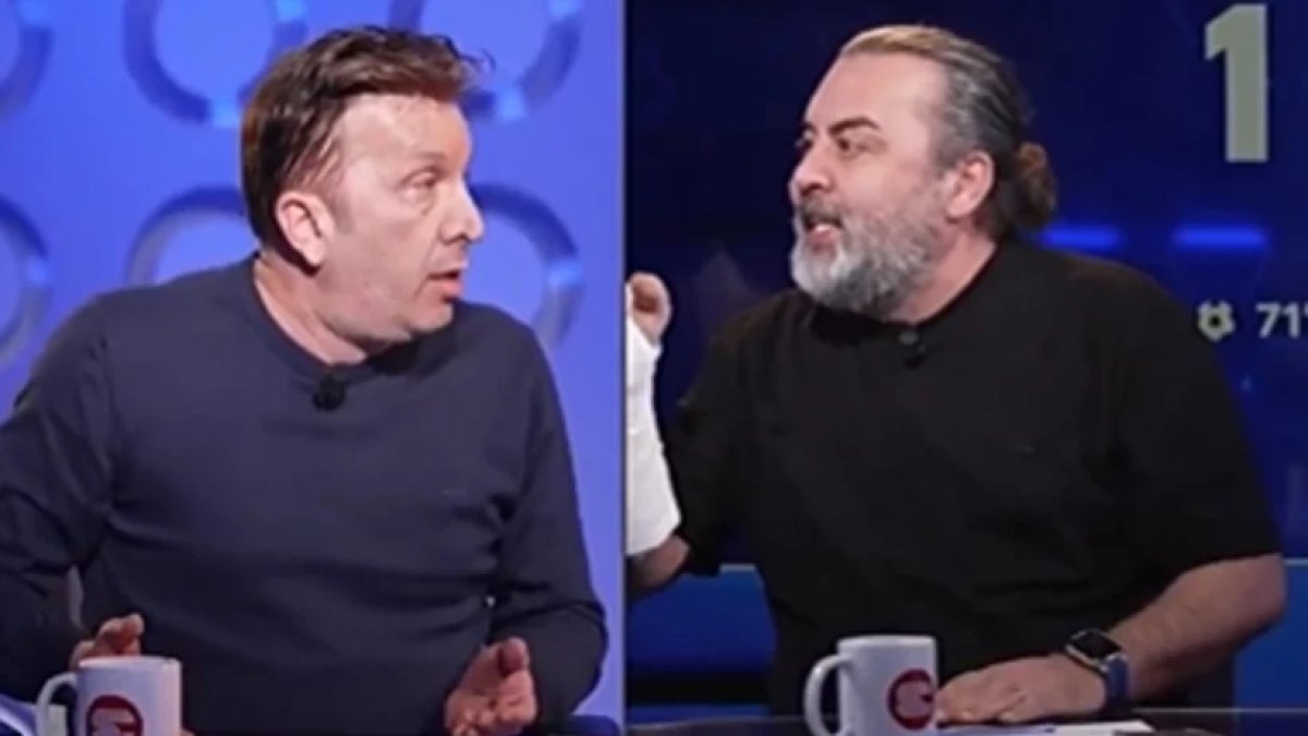 Canlı yayında tansiyon yükseldi: Emre Bol ile Evren Turhan arasında kavga çıktı