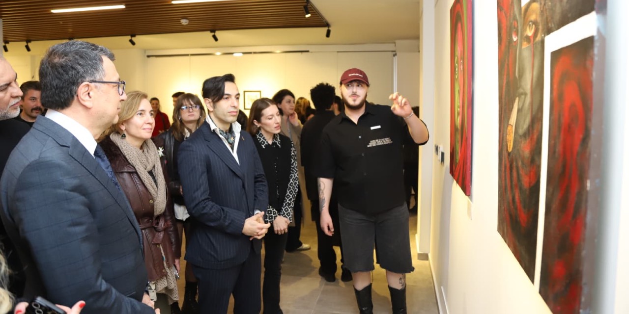 Eskişehir’de “Spatium” Sergisi Sanat Sokağı’nda açıldı