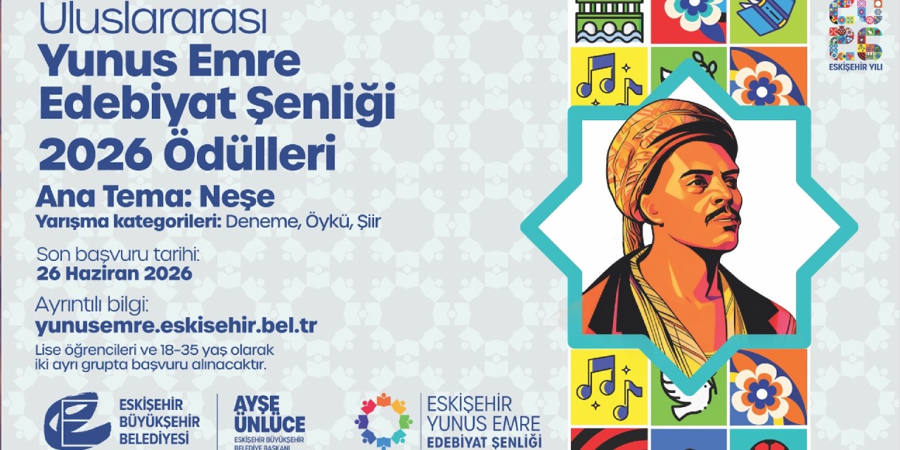 Eskişehir’de “Neşe” temalı edebiyat yarışması başlıyor