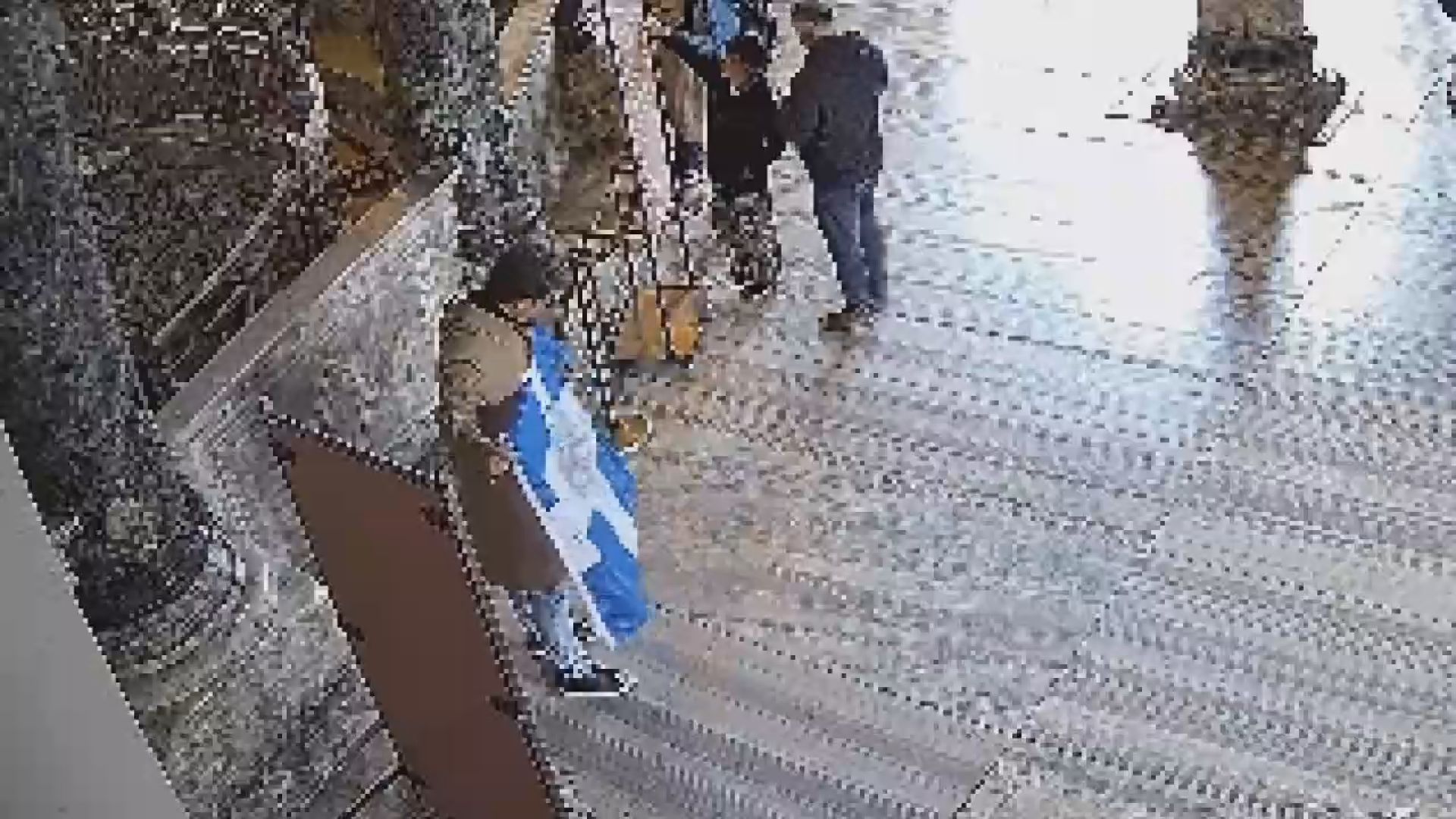 Ayasofya Camii'nde büyük provokasyon