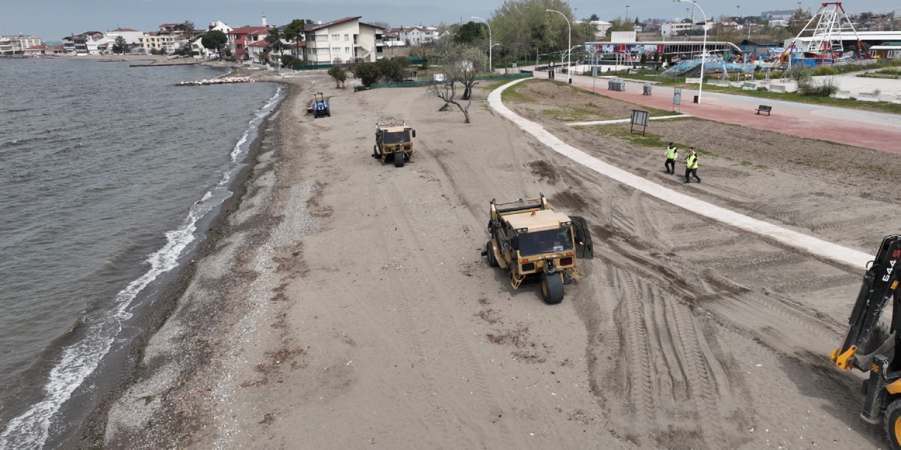 Bursa’da sahiller yaz sezonuna hazırlanıyor