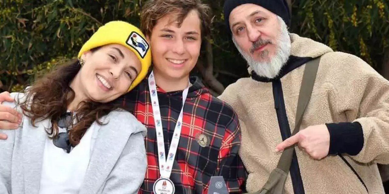 Barış Falay’dan oğlu Mavi Rüzgar’a oyunculuk desteği
