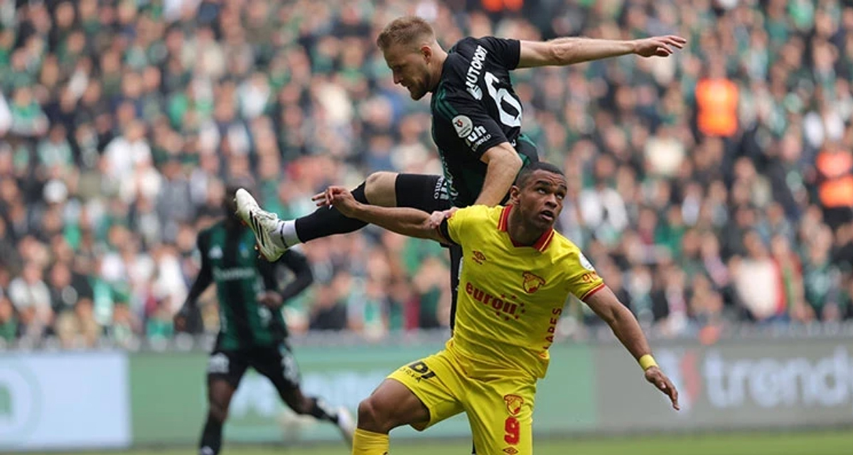 Kocaelispor 90+8'de Göztepe'den 1 puanı kurtarmayı başardı