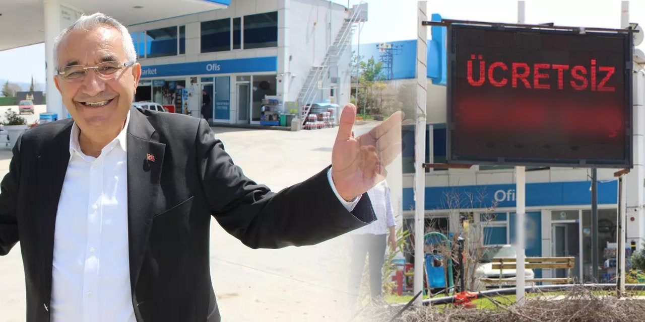 Türkiye’de bir ilk: Akaryakıt istasyonu tabelasındaki yazı görenleri şaşkına uğrattı