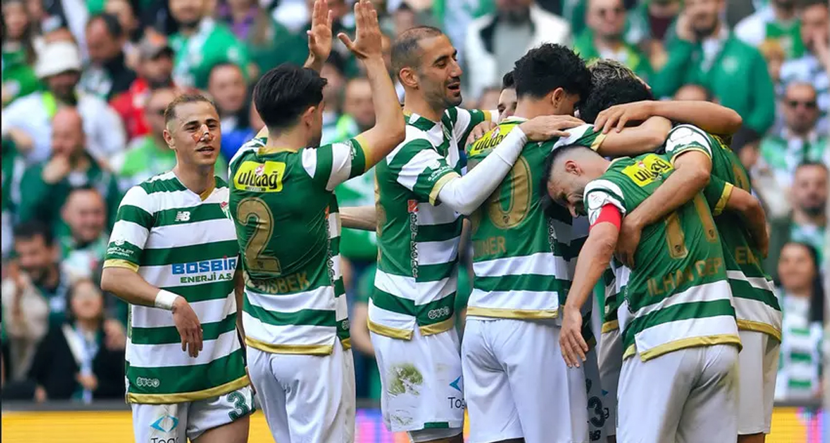 Şampiyon Bursaspor TFF 1.Lig'de!