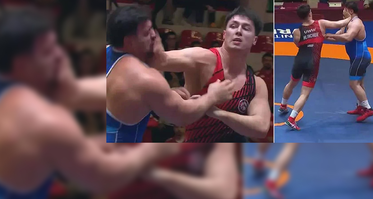 Rıza Kayaalp'e tokat atan rakibi diskalifiye edildi