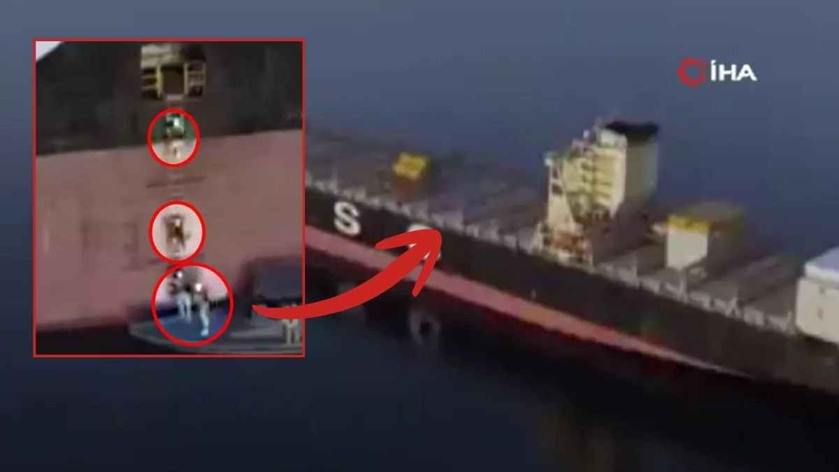 İran, Hürmüz Boğazı'nda iki gemiye el koydu: O anlar saniye saniye kaydedildi