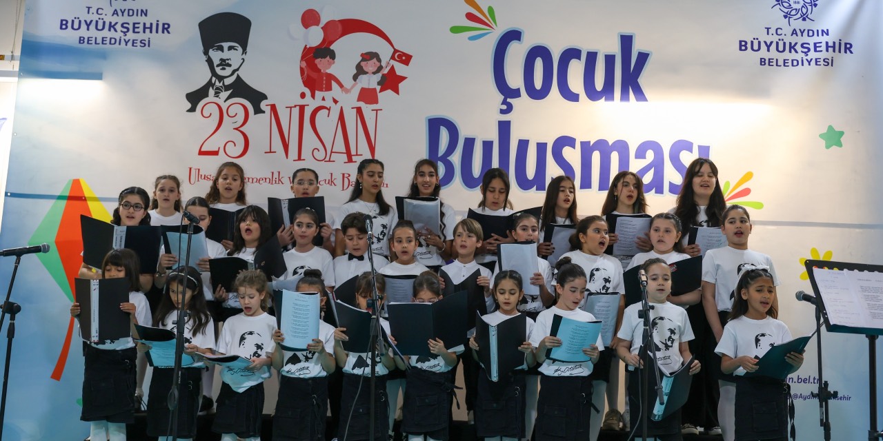 Aydın’da 23 Nisan etkinlikleri çocukları buluşturdu