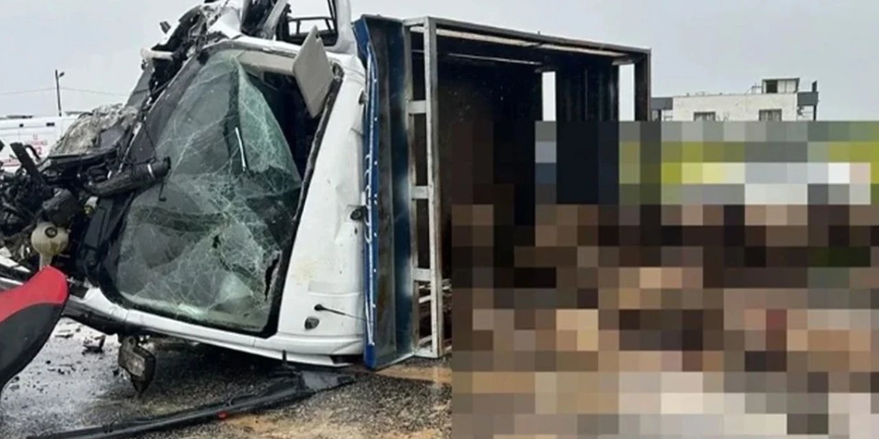 Siirt'te otomobil ile kamyonet çarpıştı: Can pazarı yaşandı