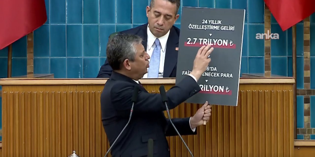 Özgür Özel'den grup toplantısında dikkat çeken çıkış: Millete değil faizcilere çalışıyorlar