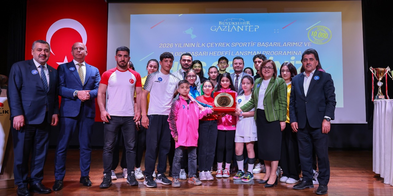 Gaziantep’te Belediye Spor Kulübü’nün yeni hedefi: 10 bin başarı