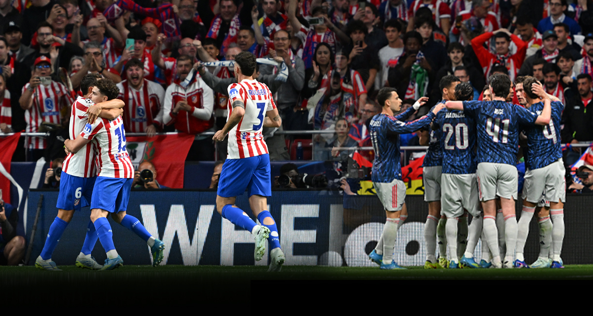 Atletico Madrid ile Arsenal  1-1 berabere kaldı