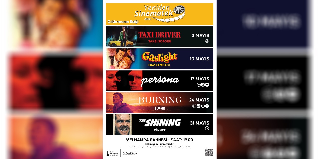 İzmir’de Sinematek’te “Çıldırmanın Eşiği” programı