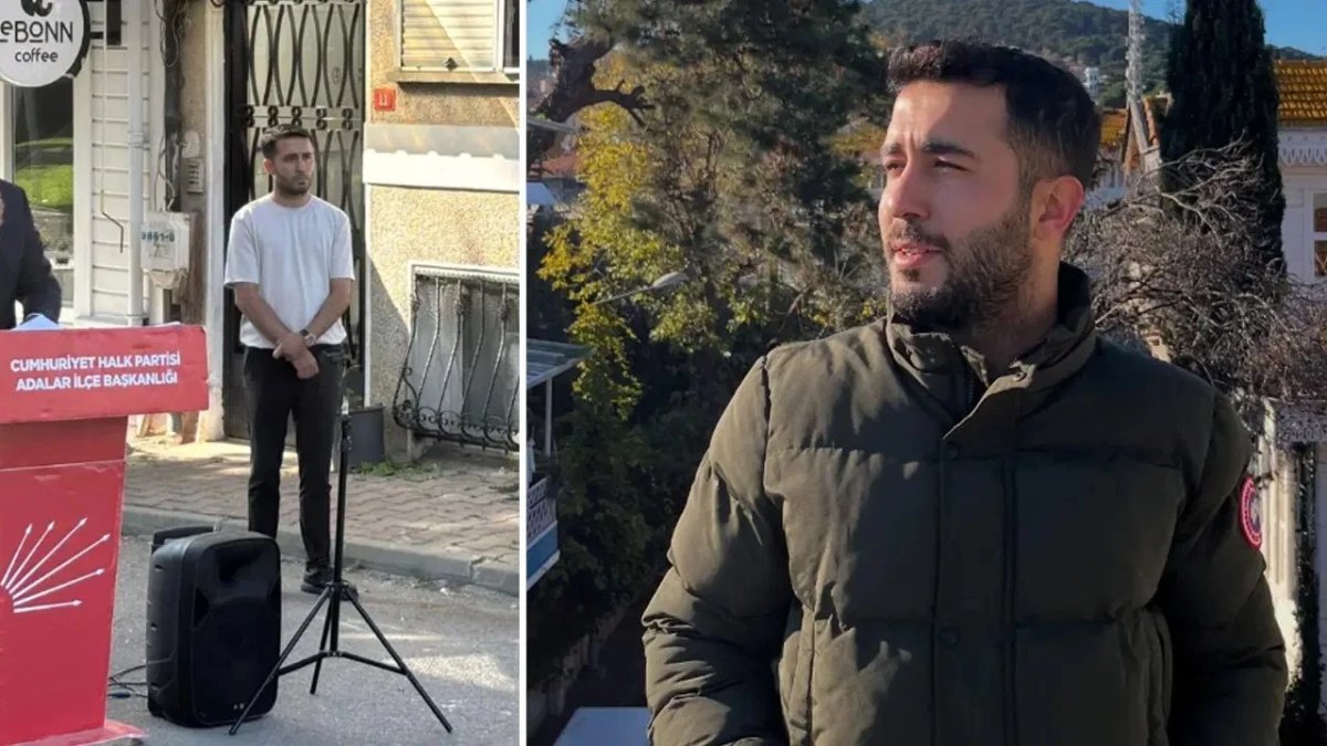 CHP Adalar Gençlik Kolları Başkanı Ramazan Yıldız tahliye edildi