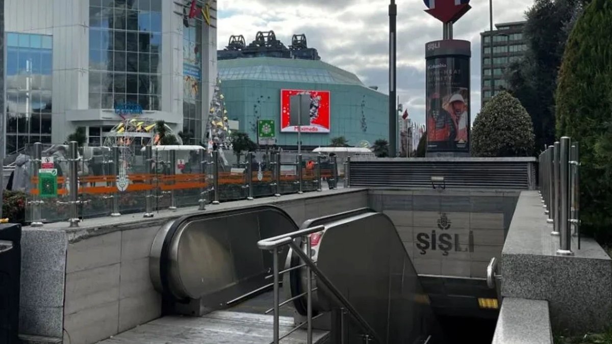 Şişli-Mecidiyeköy istasyonu yeniden açıldı