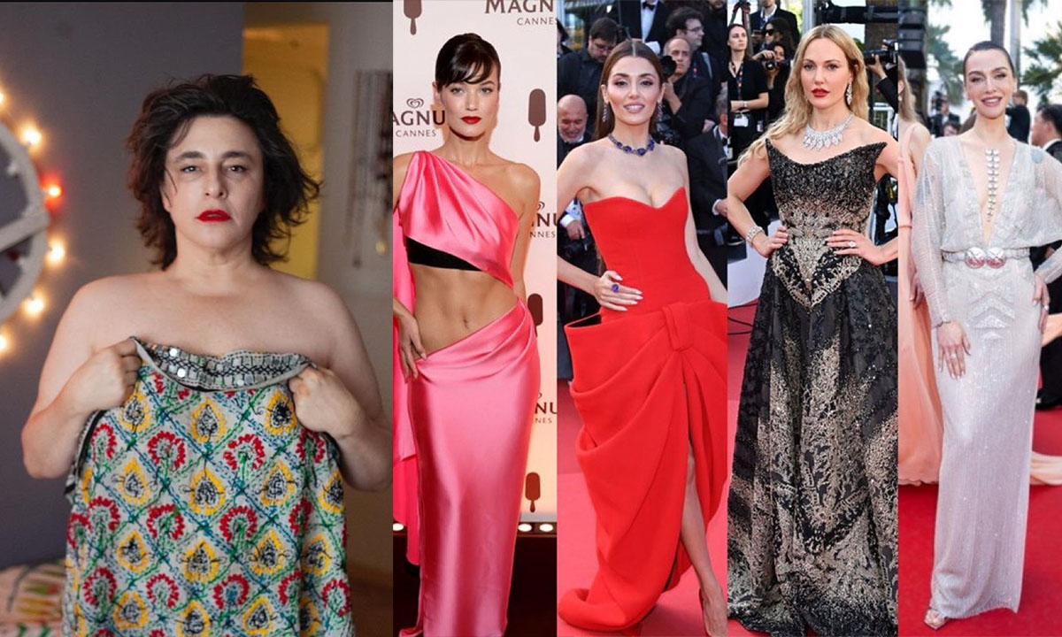 Esra Dermancıoğlu Cannes'a giden meslektaşlarını topa tuttu!