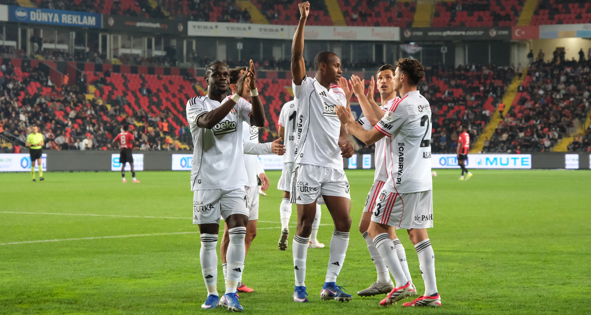 Kara kartal Gaziantep FK'yi 2 golle avladı