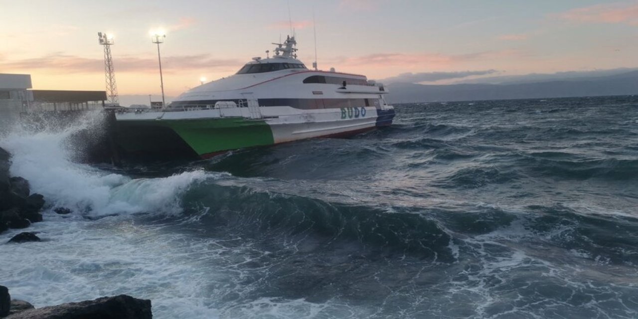 BUDO'nun bazı seferleri olumsuz hava koşulları nedeniyle iptal edildi: Mudanya ve Kabataş hatları etkilendi