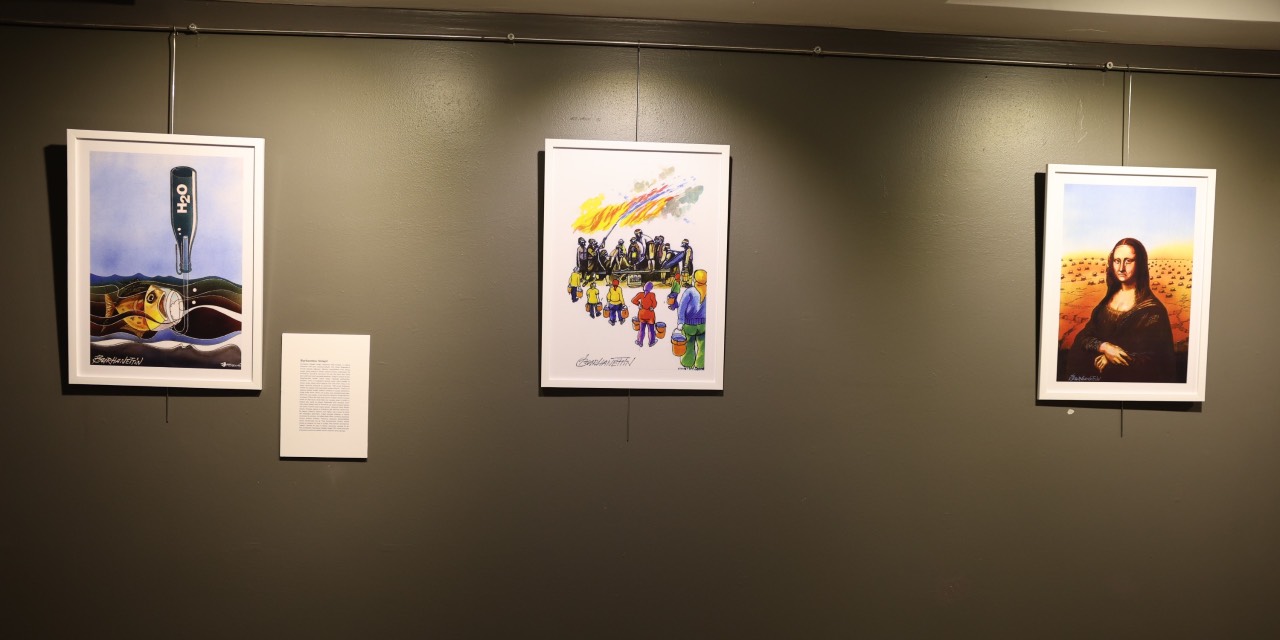 Eskişehir’de “26 Göç 26 Hikâye 26 Çizer” karikatür sergisi açıldı