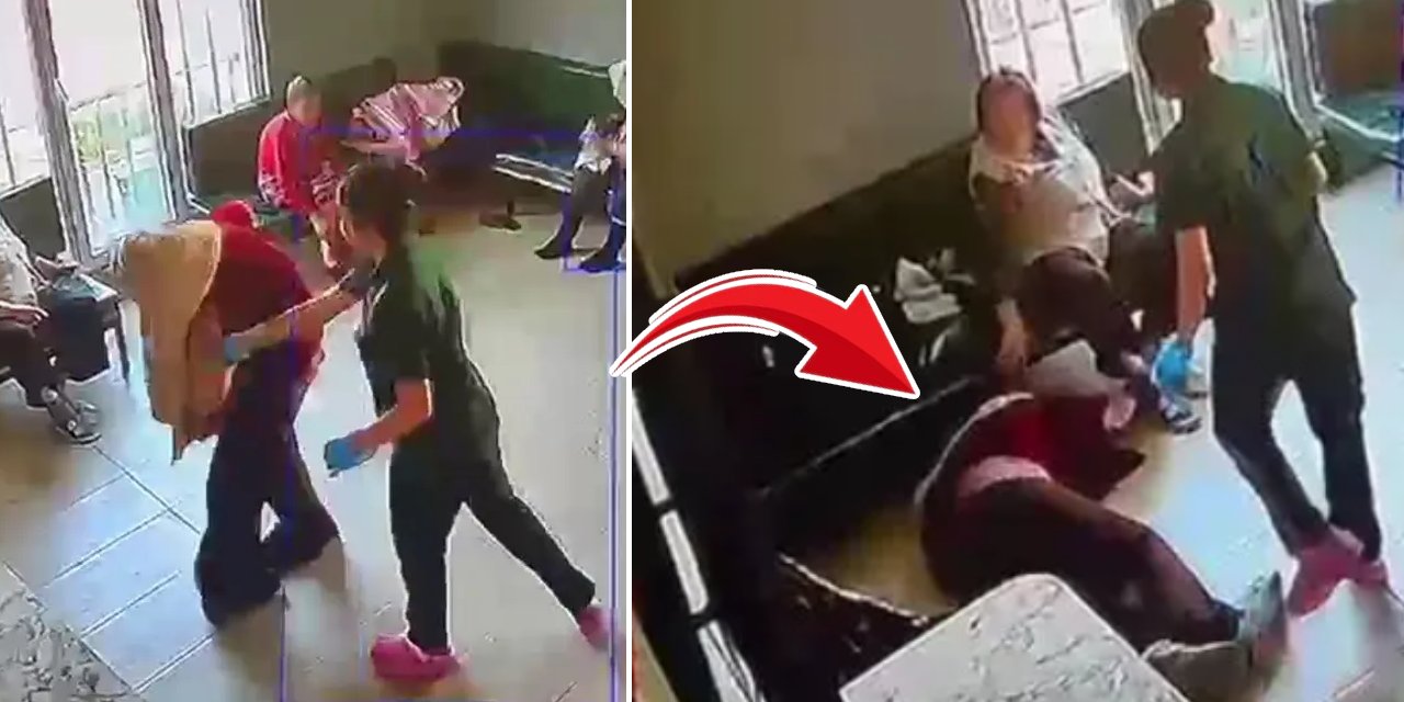 Bakımevinde yaşlıları yerlerde sürüklediler: Skandalın görüntüleri ortaya çıktı! Hastalara 'tükürüklü' ve 'satırlı' saldırı