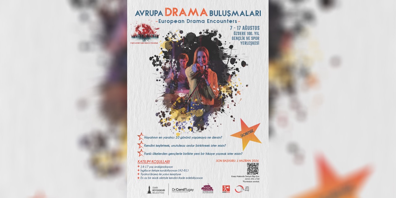 Avrupa Drama Buluşmaları bu yıl İzmir’de düzenlenecek