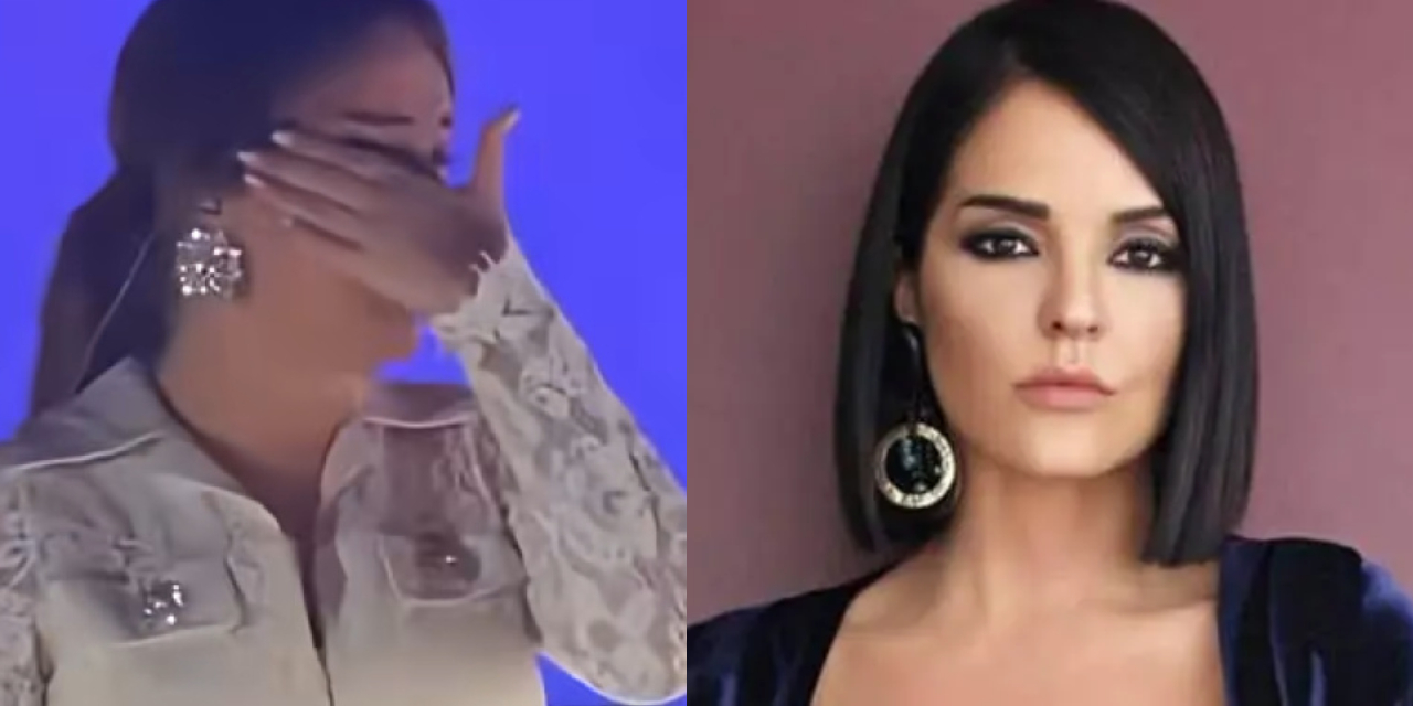 Bengü sahnede gözyaşlarına boğuldu