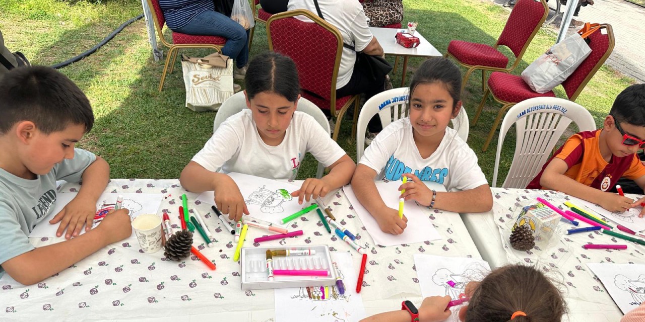 Adana Çocuk Festivali’nde çocuklara sıfır atık eğitimi