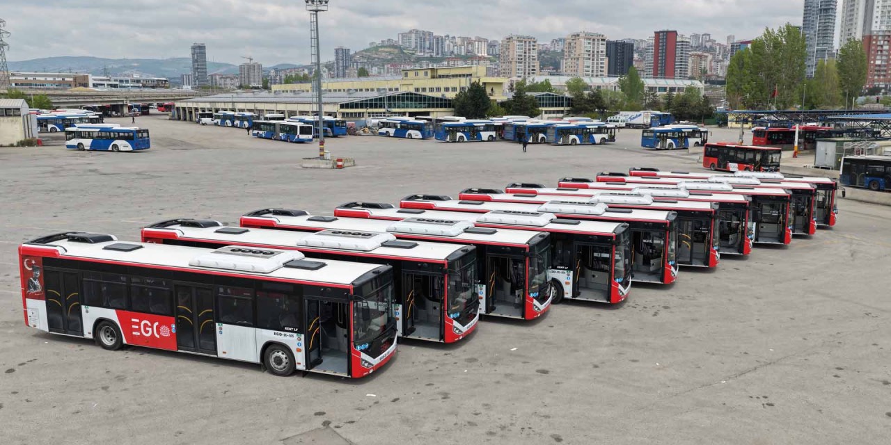 Ankara EGO filosuna 10 yeni otobüs daha katıldı