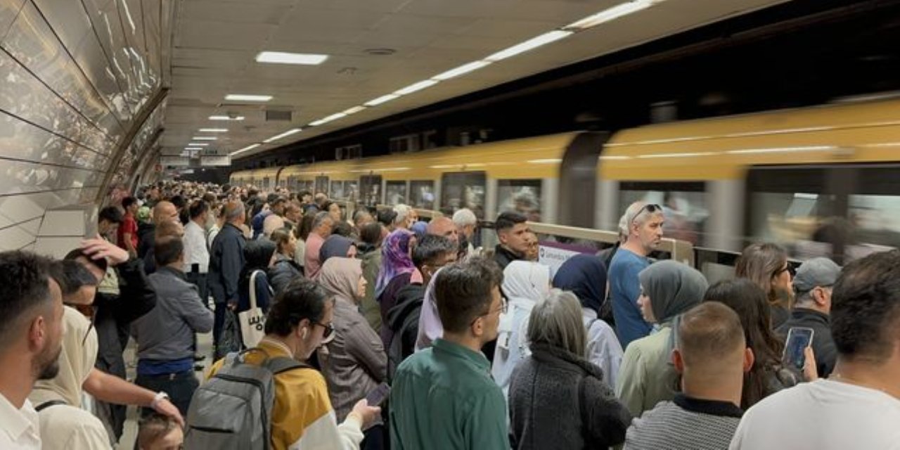 İstanbul’da iki metro hattında arıza: M2 ve M6 istasyonlarda yoğunluk oluştu