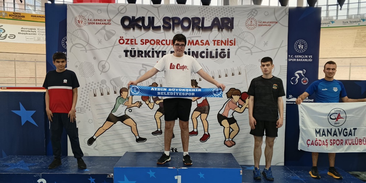 Konya’daki şampiyonada Aydınlı sporcular birinci oldu