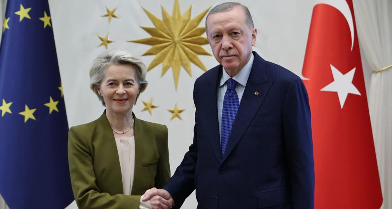 Erdoğan ile Leyen arasında kritik görüşme