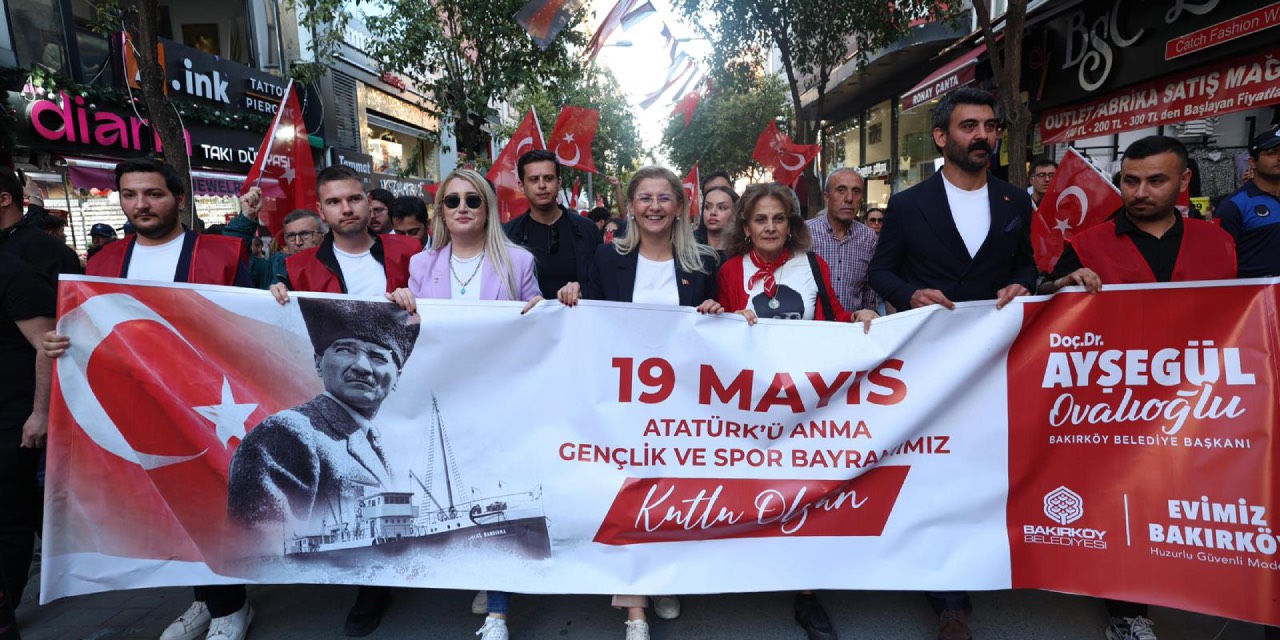 Bakırköy’de 19 Mayıs spor, yürüyüş ve etkinliklerle kutlandı