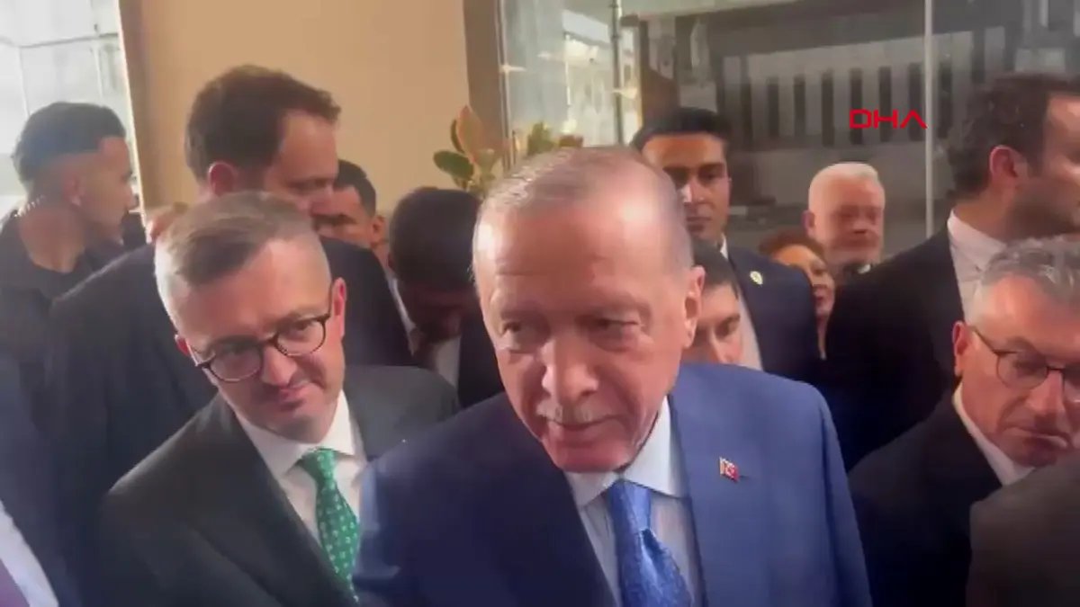 Erdoğan ile gazeteci arasında 'veda' diyaloğu: "Veda değil bir başlangıç gibiydi"