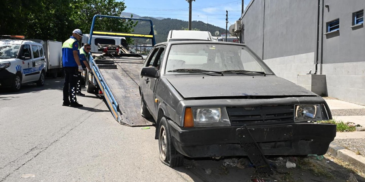 Manisa’da hurda araçlara yönelik denetimler sürüyor