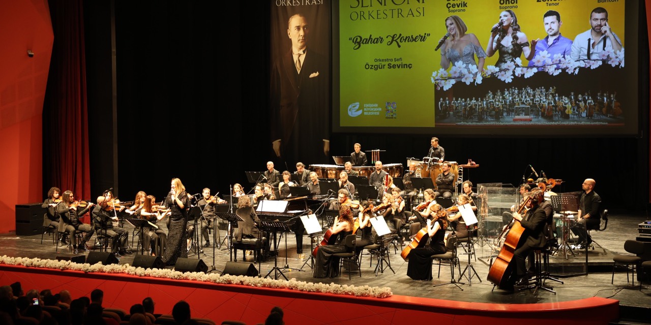 Eskişehir Senfoni Orkestrası sezonu “Bahar Konseri” ile tamamladı