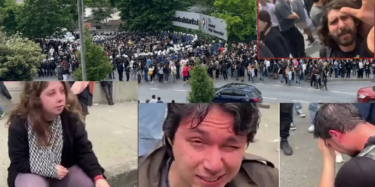 Bilgi Üniversitesi kampüsünde polis müdahalesi: Çok sayıda gözaltı var