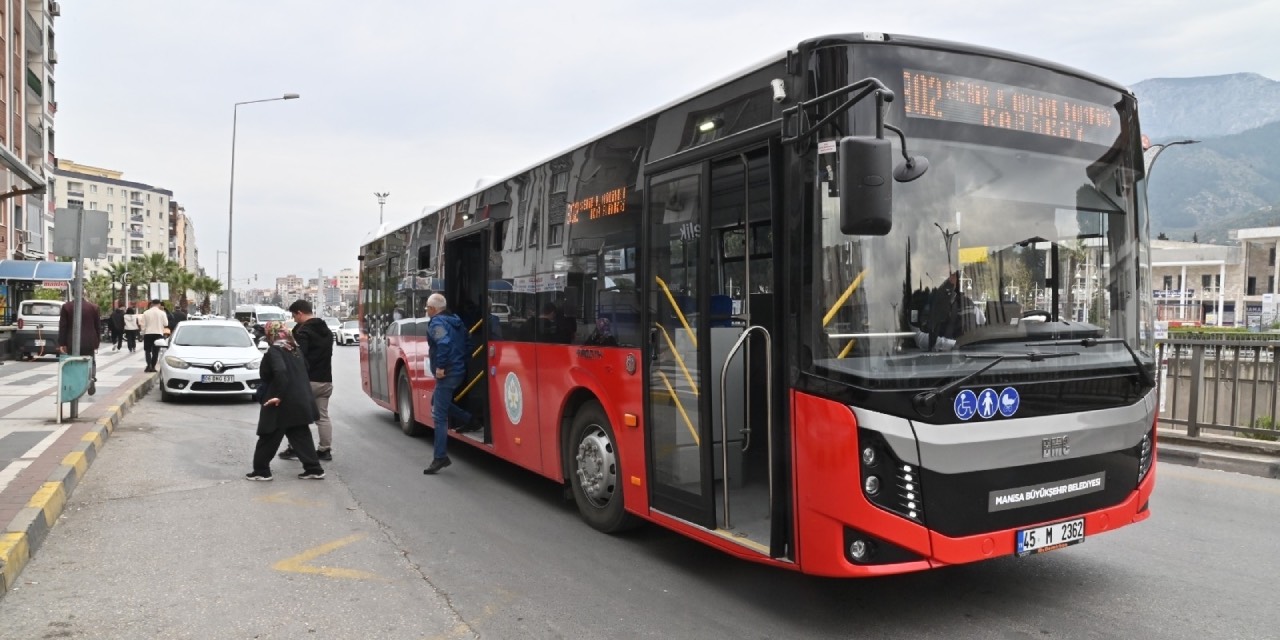 Manisa’da bayram boyunca toplu ulaşım ücretsiz