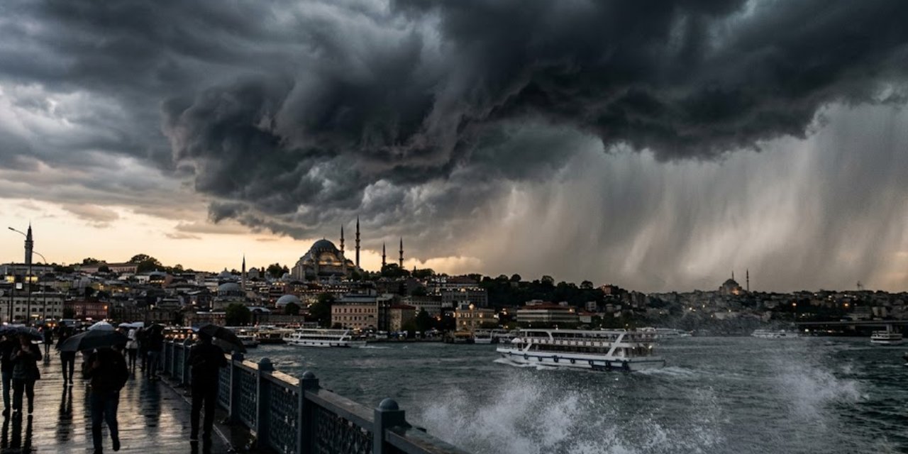 Bayramda İstanbul'da olacaklar dikkat: Yağmur bir anda bastıracak