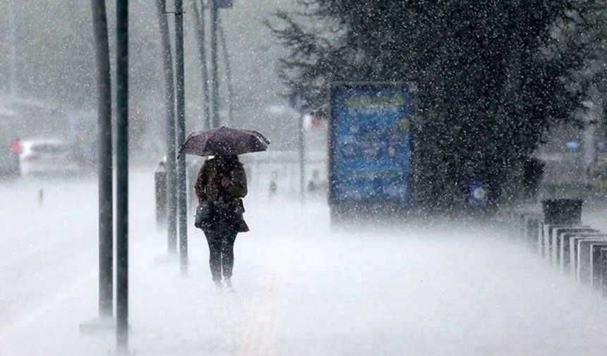 Meteoroloji'den 4 il için gök gürültülü sağanak uyarısı