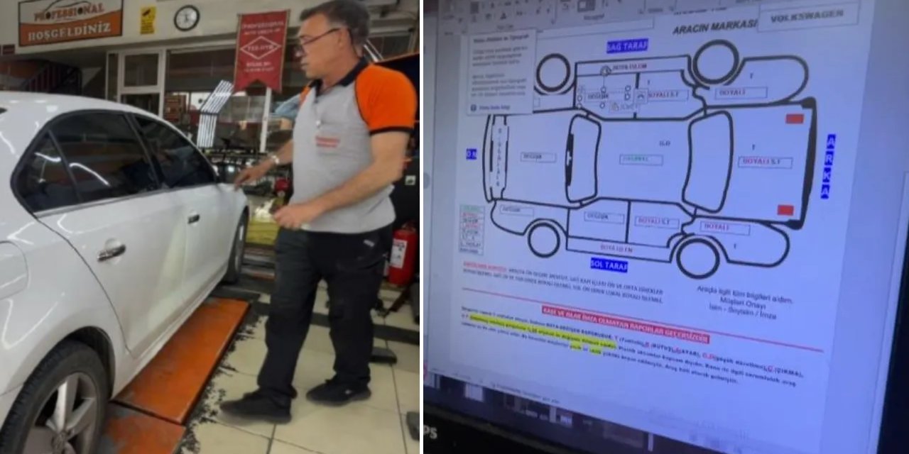 Ekspertizde şok: Değişen yok denen aracın önü 2011, arkası 2015 model çıktı