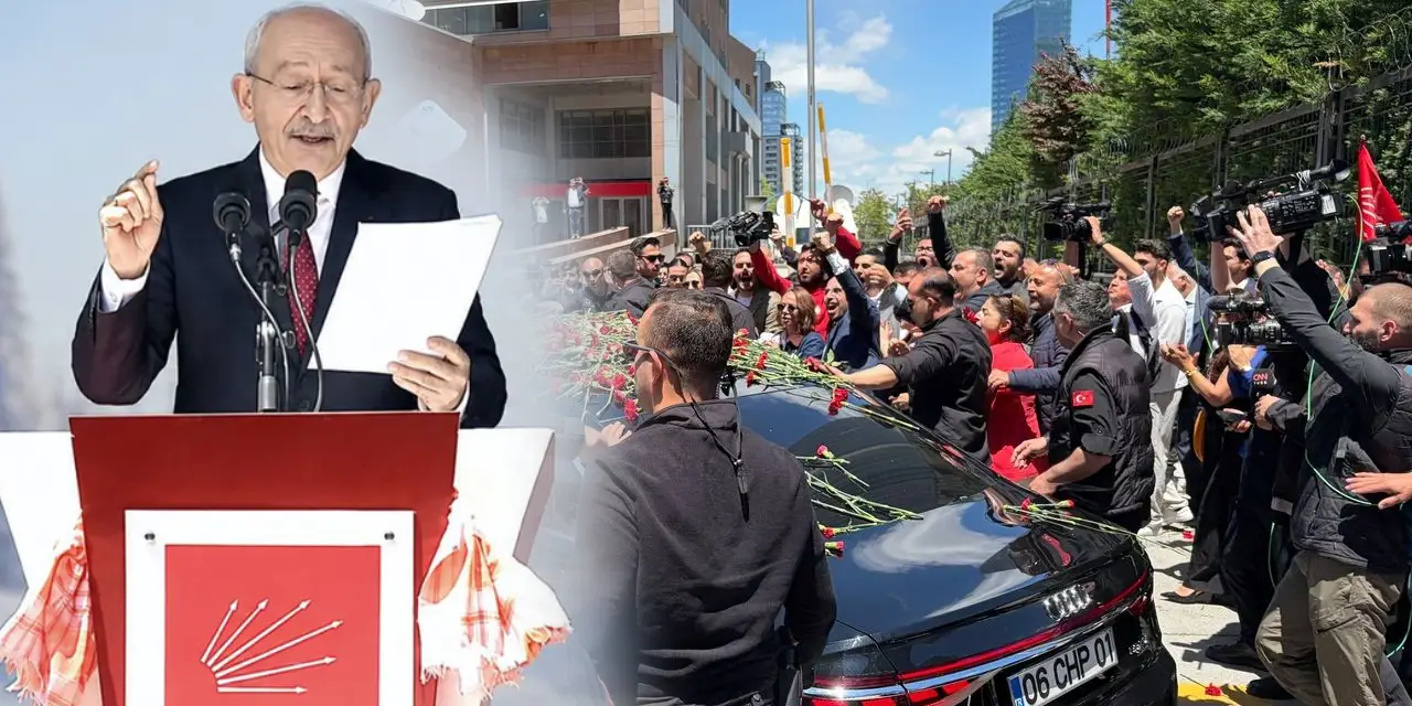 Kemal Kılıçdaroğlu CHP Genel Merkezi'nde: İsim vermeden Özel'e yüklendi