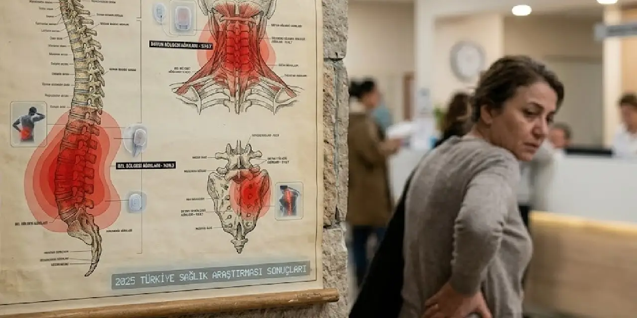 Türkiye’nin sağlık röntgeni çekildi: Bel ve boyun ağrısı salgın gibi yayılıyor